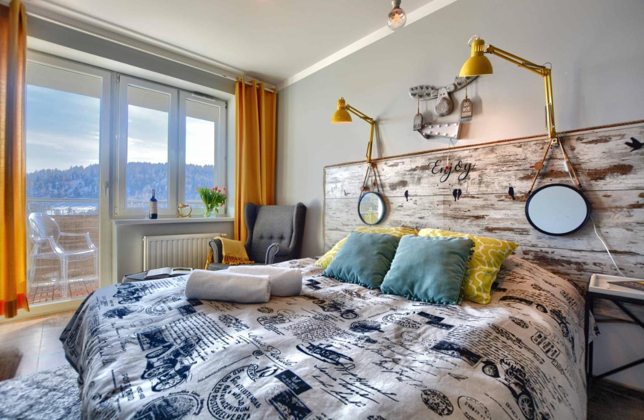 Апартаменти Apartament Zielona Mila Устрики-Долішні Екстер'єр фото
