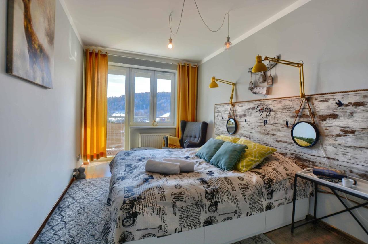 Апартаменти Apartament Zielona Mila Устрики-Долішні Екстер'єр фото