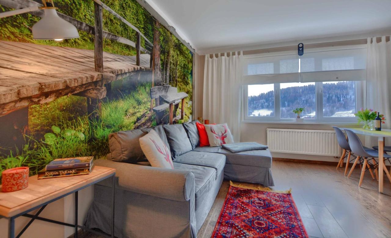 Апартаменти Apartament Zielona Mila Устрики-Долішні Екстер'єр фото